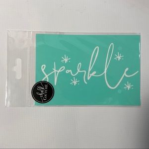 Chalk Couture Sparkle Transfer Retired 2018 New